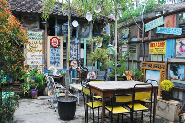 Cafe vintage di Jogja