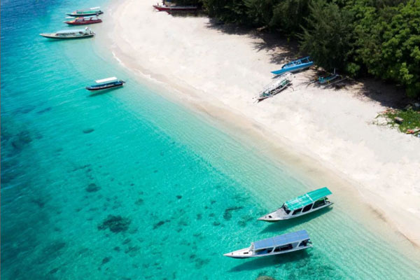 obyek wisata pantai di lombok utara terbaru