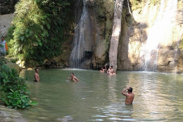 Spot Wisata di Air Terjun Lembah Bongok