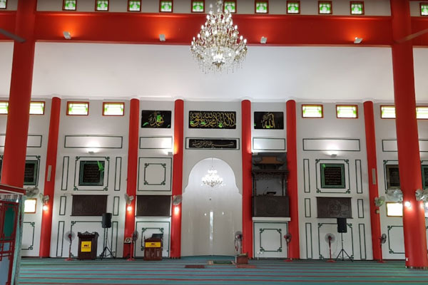 Spot di Masjid Cina Melaka