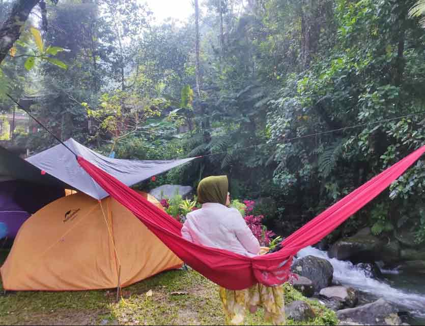 alamat dan rute lokasi Pondok Halimun Camping Area