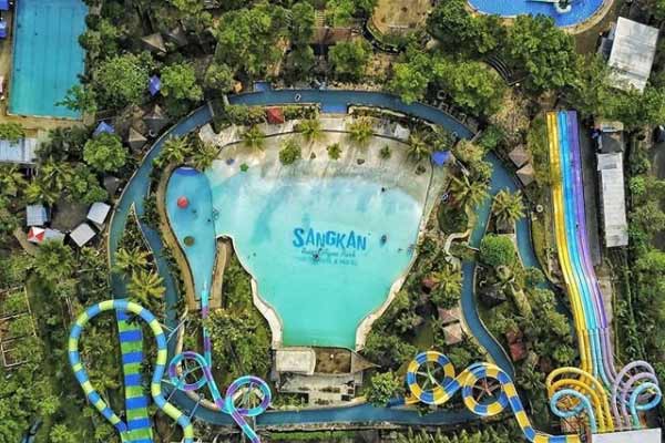 alamat dan rute lokasi Sangkan Resort Aqua Park